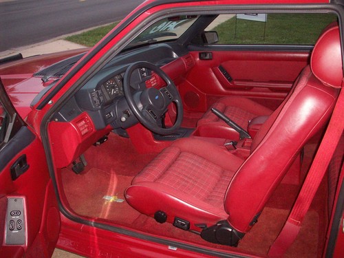Image 5 of 1987 Mustang GT Red